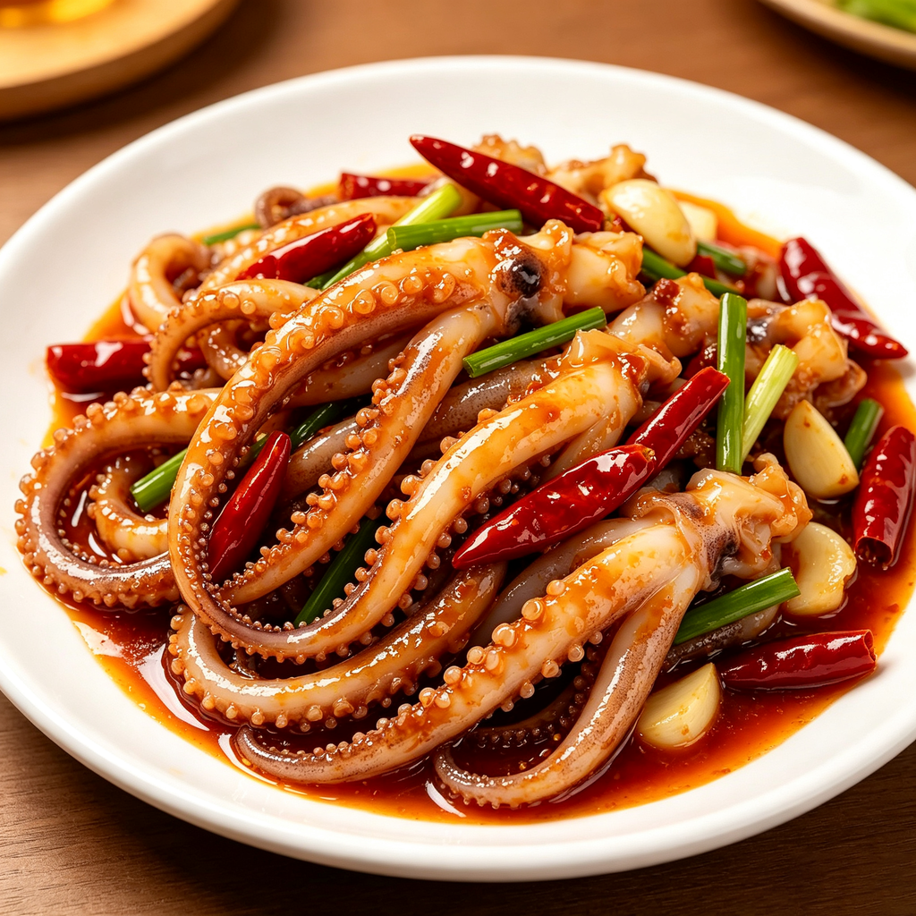 Fresh Squid Tentacles