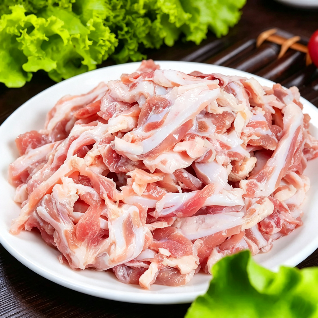 Raw Pork Crispy Rib Strips