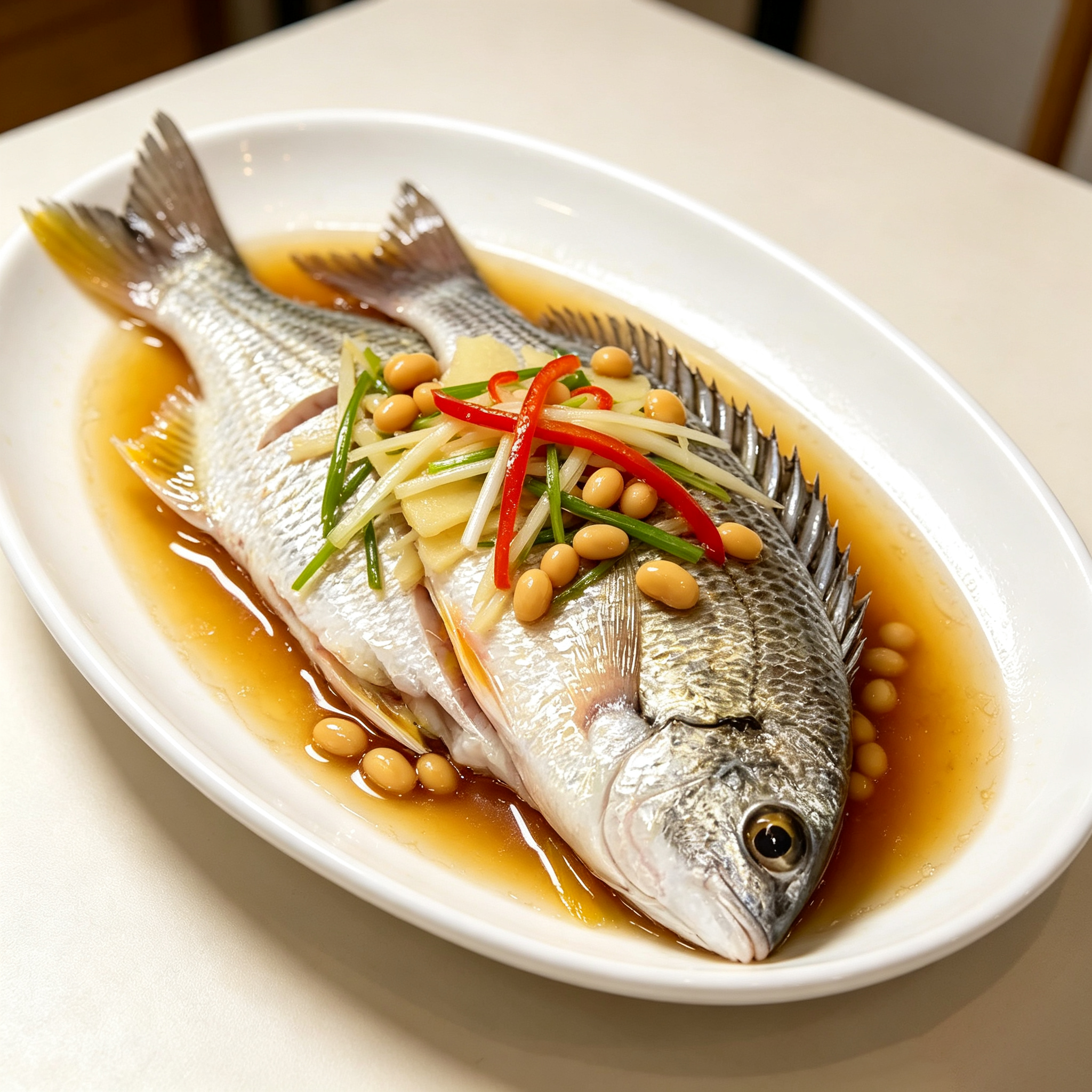 Raw Yellowfin Sea Bream